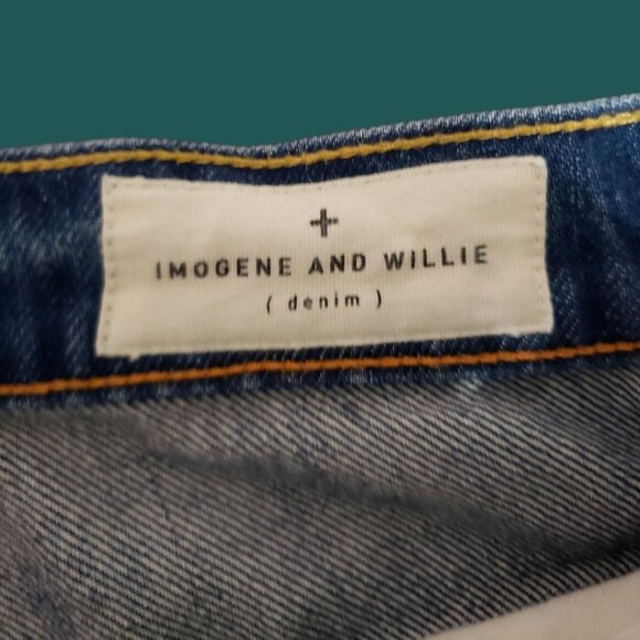 Imogene+Willie Margot Denim Jeans Size High Rise 26x33 - Picture 8 of 16